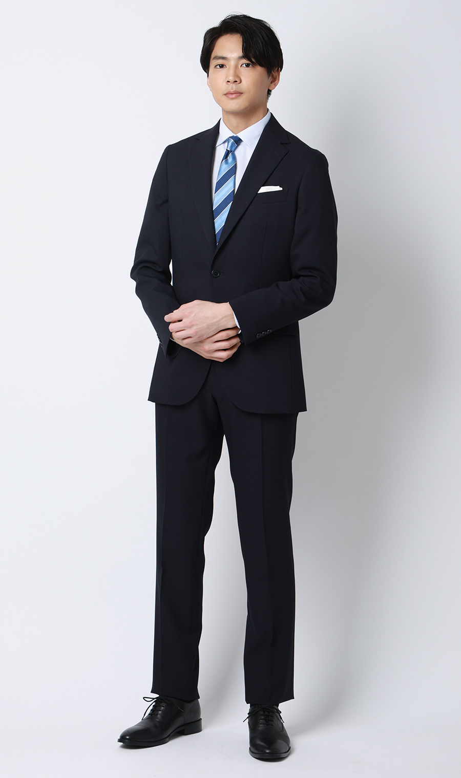 Stylish Suit [Washable] Navy, Body Type: YA (Slim), Size (Height): 6 (175cm)