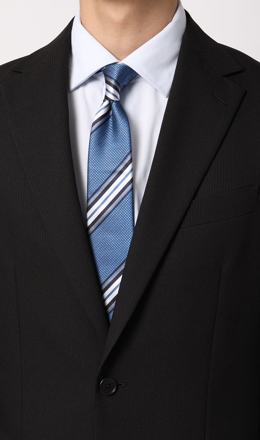 スタイリッシュスーツ【ウォッシャブル】 ブラック 体型:BE体(ゆったり型),号数(身長):5号(170cm)