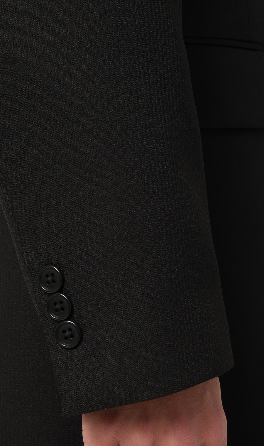 スタイリッシュスーツ【ウォッシャブル】 ブラック 体型:BE体(ゆったり型),号数(身長):5号(170cm)