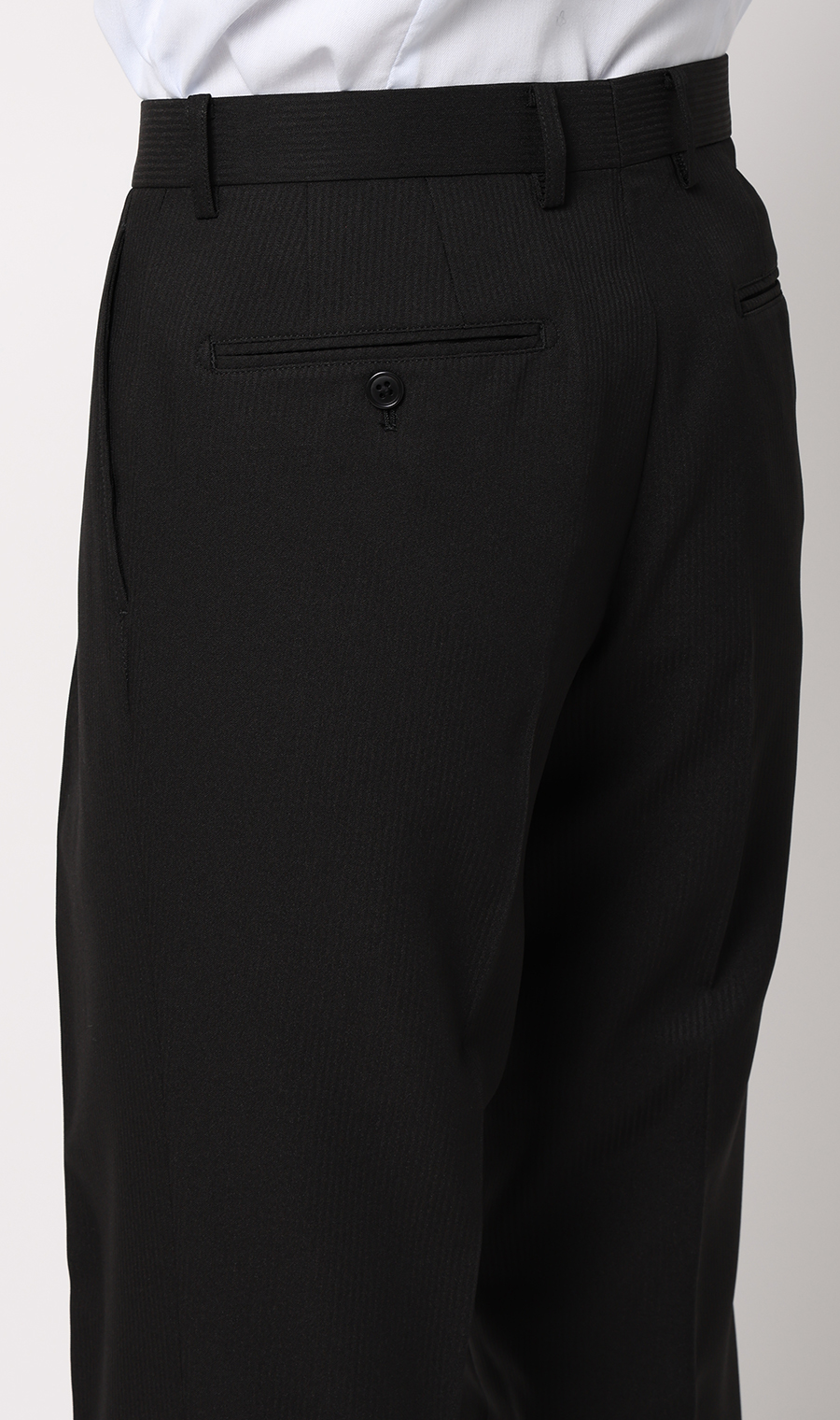 スタイリッシュスーツ【ウォッシャブル】 ブラック 体型:BE体(ゆったり型),号数(身長):5号(170cm)