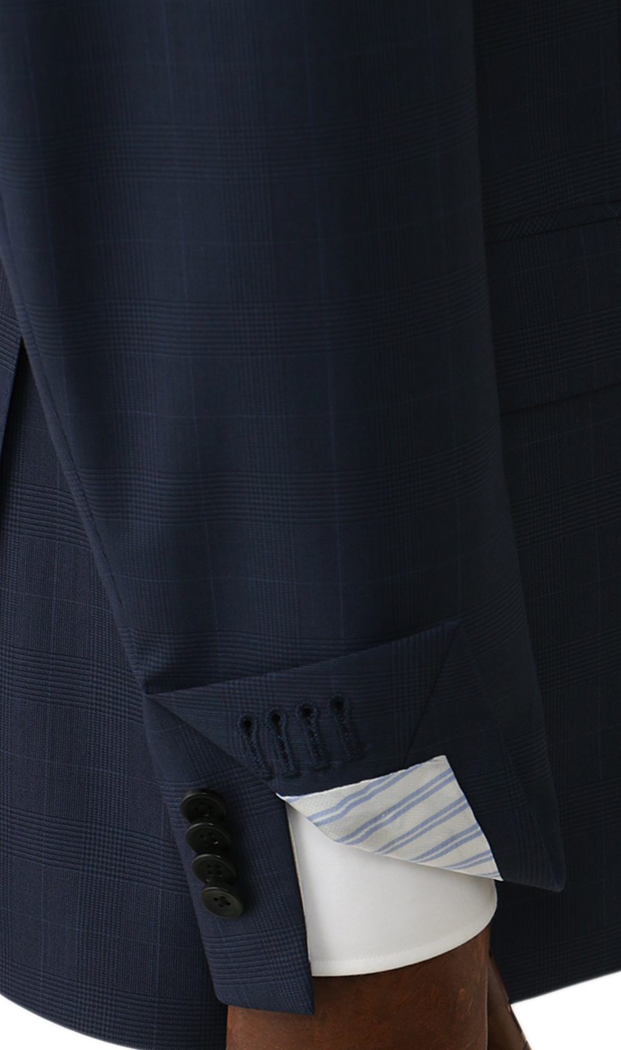 プレミアムスタイリッシュスーツ【GUABELLO】 ネイビー 体型:A体(標準型),号数(身長):4号(165cm)