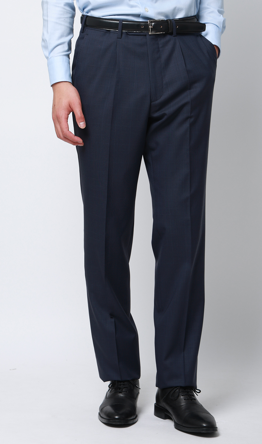 プレミアムスタイリッシュスーツ【GUABELLO】 ネイビー 体型:A体(標準型),号数（身長）:4号(165cm)