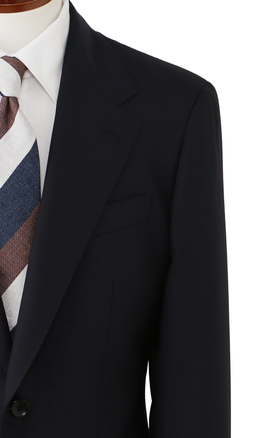 プレミアムスタイリッシュスーツ【GUABELLO】 ネイビー 体型:A体(標準型),号数（身長）:4号(165cm)