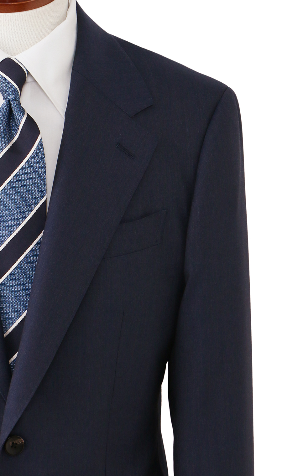 プレミアムスタイリッシュスーツ【GUABELLO】 ブルー 体型:A体(標準型),号数（身長）:4号(165cm)