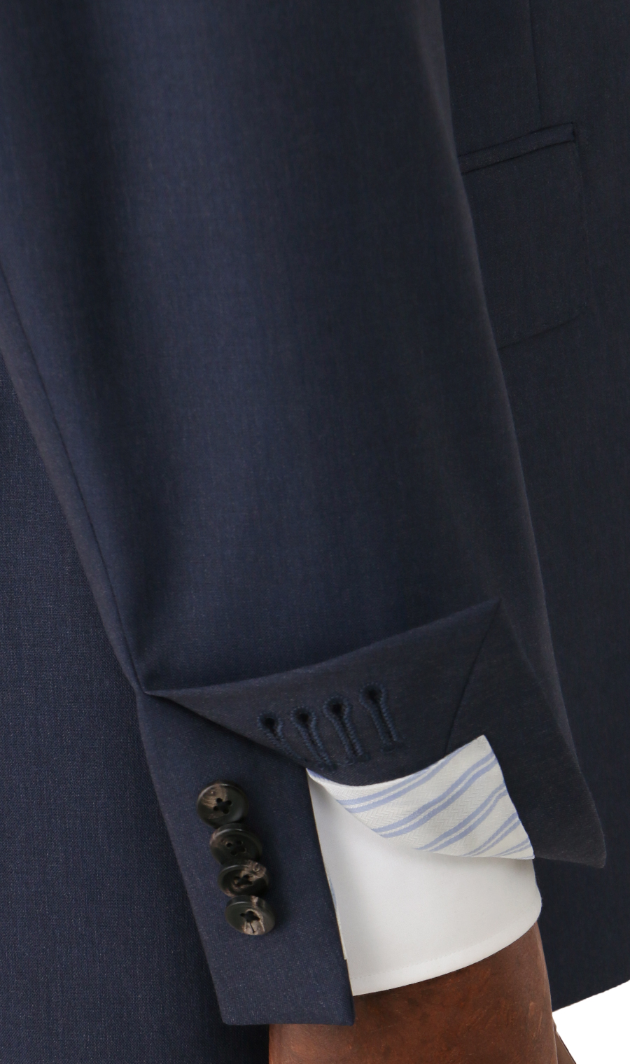 プレミアムスタイリッシュスーツ【GUABELLO】 ブルー 体型:A体(標準型),号数（身長）:4号(165cm)