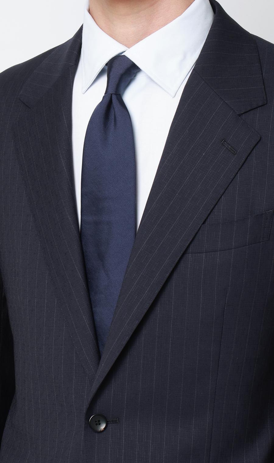 プレミアムスタイリッシュスーツ【CERRUTI】 ネイビー 体型:A体(標準型),号数（身長）:4号(165cm)