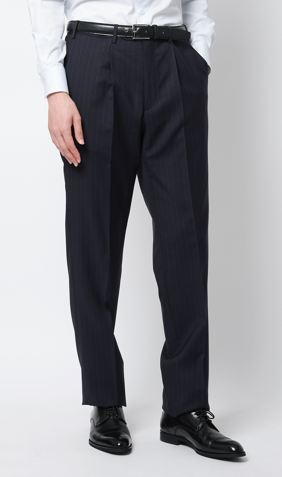 プレミアムスタイリッシュスーツ【CERRUTI】 ネイビー 体型:A体(標準型),号数（身長）:4号(165cm)