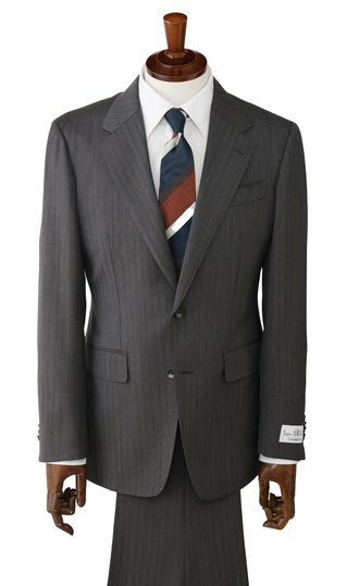 プレミアムスタイリッシュスーツ【Super130’s Wool Cashmere Blend】