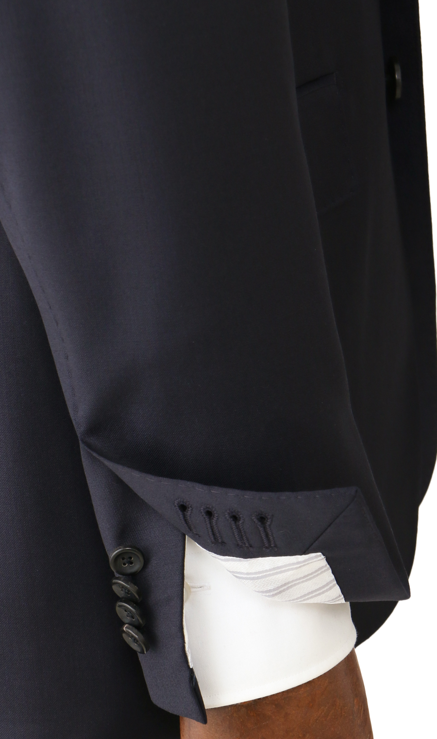 プレミアムスタイリッシュスーツ【Ermenegildo Zegna】 ネイビー 体型:YA体(スリム型),号数（身長）:4号(165cm)