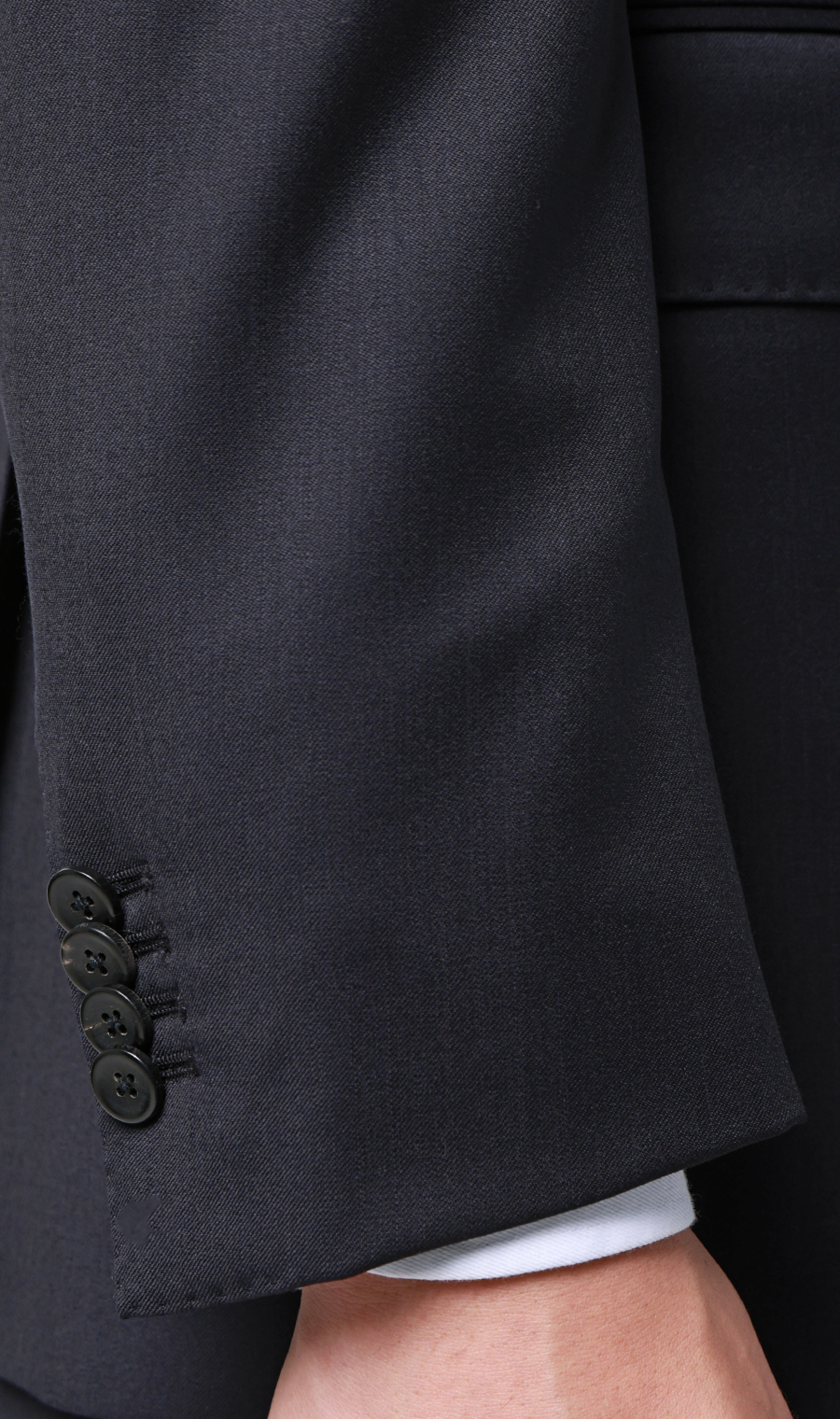 プレミアムスタイリッシュスーツ【Ermenegildo Zegna】 ネイビー 体型:YA体(スリム型),号数（身長）:4号(165cm)
