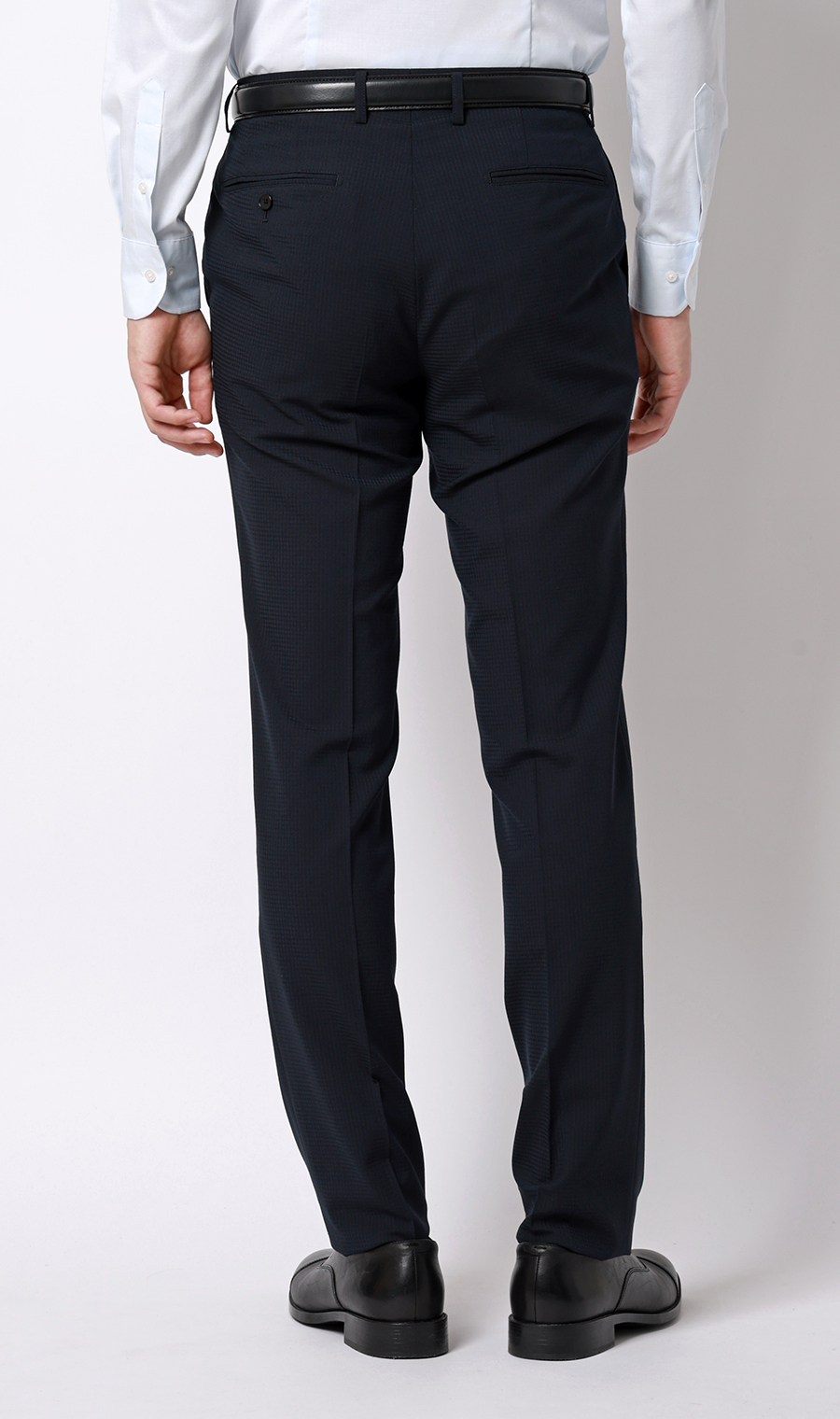 スタイリッシュスーツ【清涼】【ウォッシャブル】 ネイビー 体型:YA体(スリム型),号数（身長）:3号(160cm)