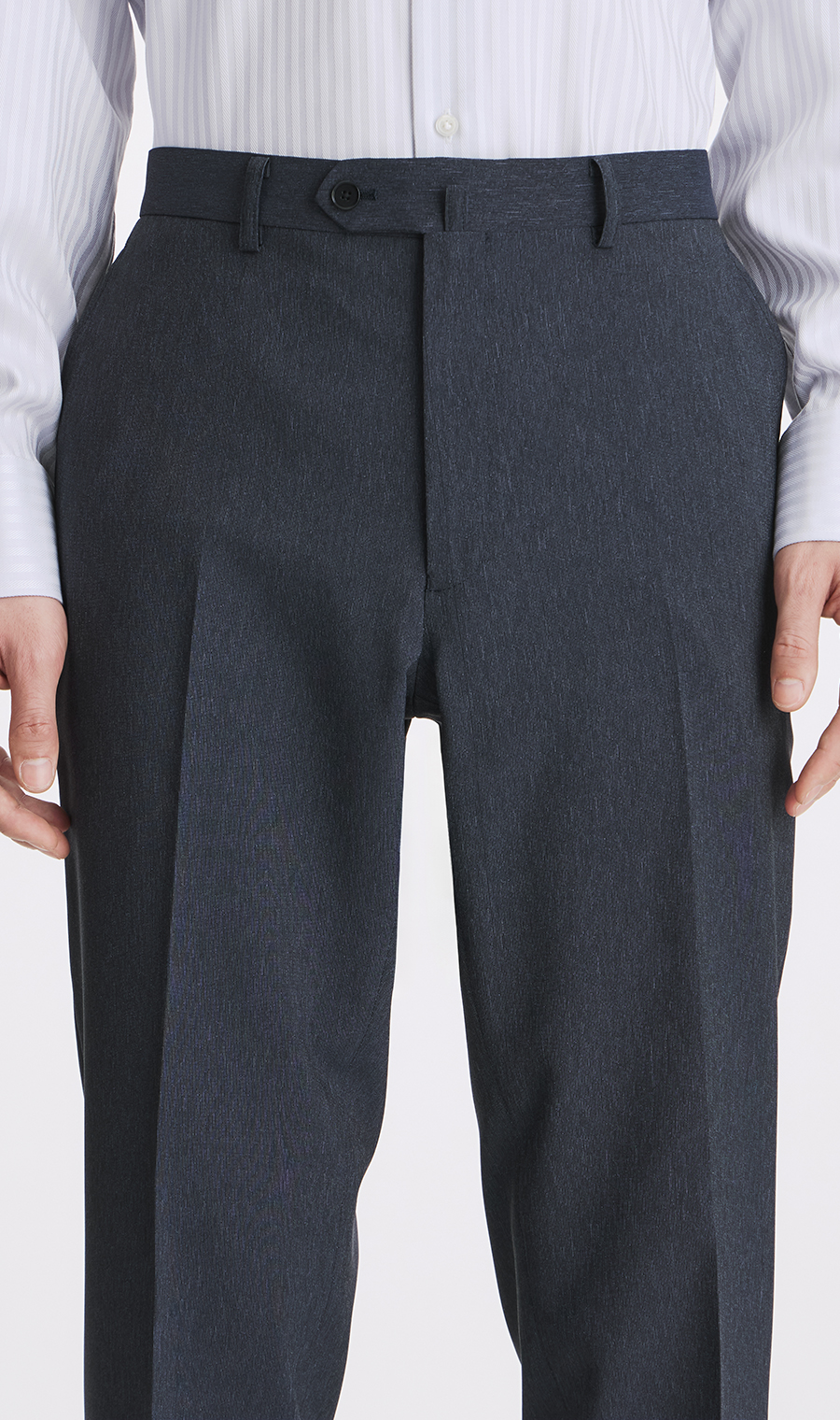 スタイリッシュスーツ【肩くるしくないスーツ】【Plastics Smart】 ネイビー 体型:YA体(スリム型),号数(身長):4号(165cm)