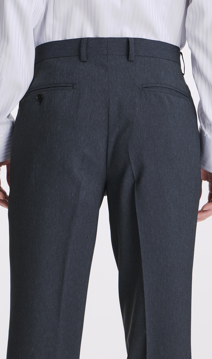 スタイリッシュスーツ【肩くるしくないスーツ】【Plastics Smart】 ネイビー 体型:YA体(スリム型),号数(身長):4号(165cm)