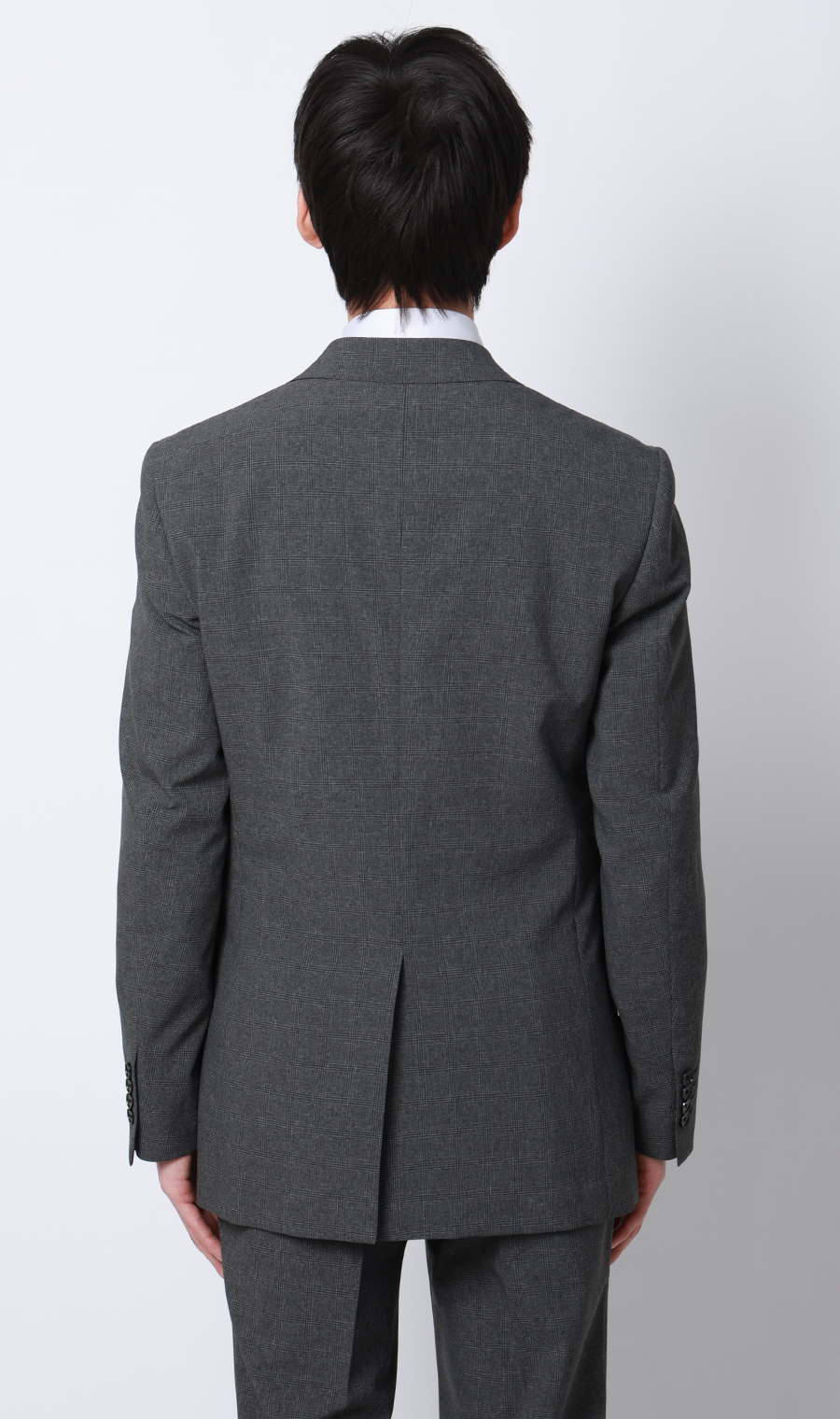 スタイリッシュスーツ【肩くるしくないスーツ】【Plastics Smart】 グレー 体型:YA体(スリム型),号数（身長）:3号(160cm)