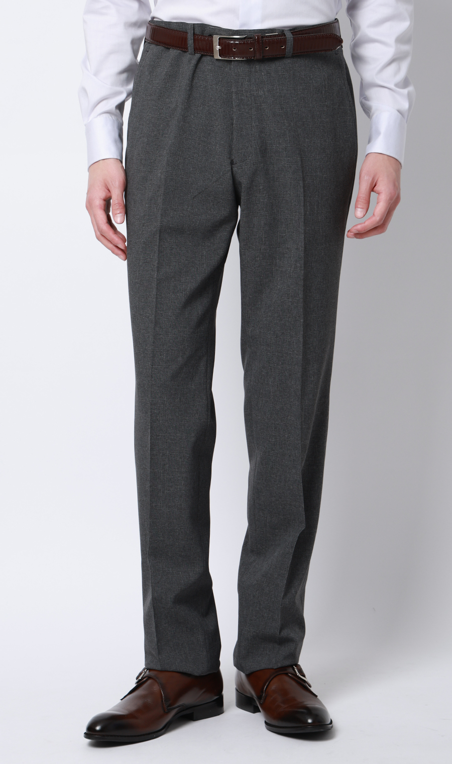 スタイリッシュスーツ【肩くるしくないスーツ】【Plastics Smart】 グレー 体型:YA体(スリム型),号数（身長）:3号(160cm)