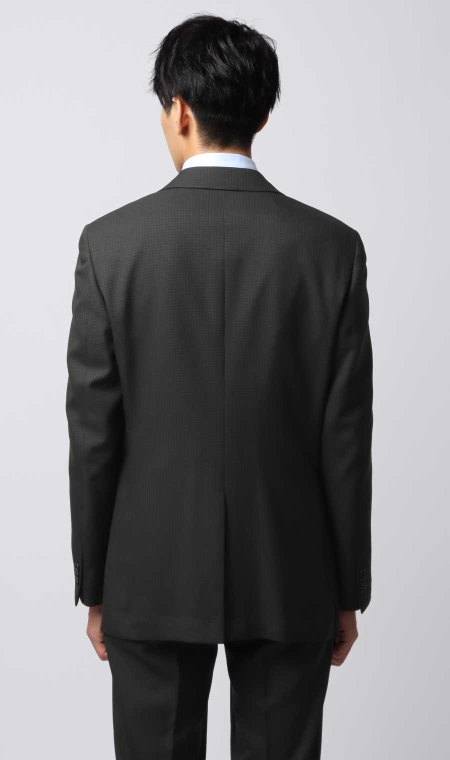 スタイリッシュスーツ【ウォッシャブル】 ブラック 体型:YA体(スリム型),号数（身長）:3号(160cm)