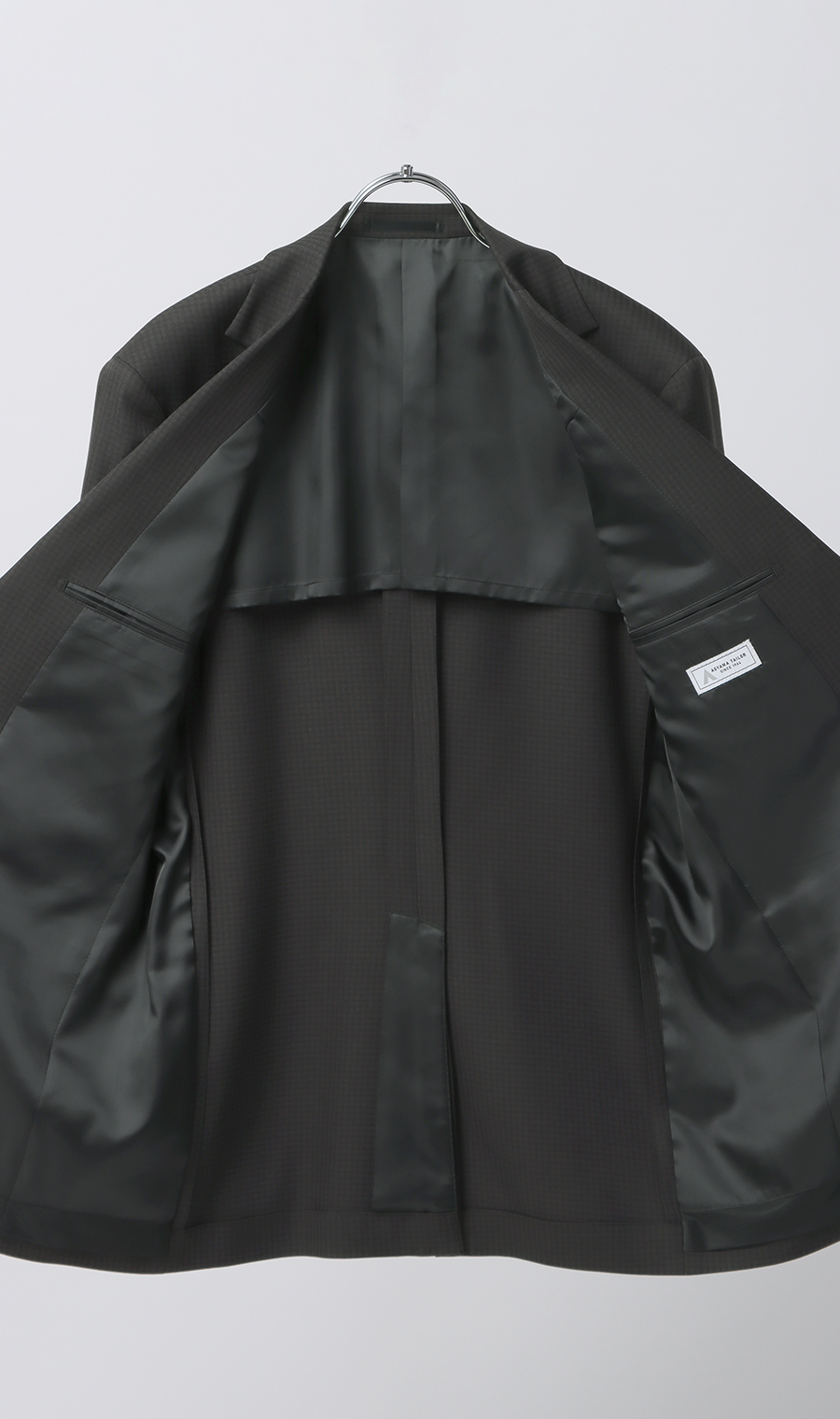 スタイリッシュスーツ【ウォッシャブル】 ブラック 体型:YA体(スリム型),号数（身長）:3号(160cm)