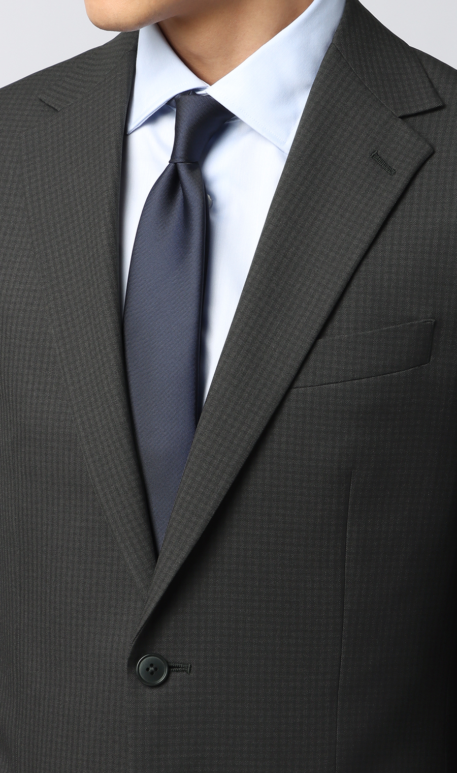 スタイリッシュスーツ【ウォッシャブル】 ブラック 体型:YA体(スリム型),号数（身長）:3号(160cm)