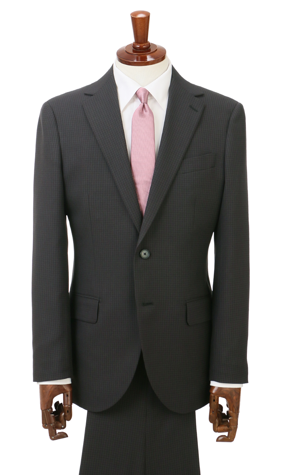 スタイリッシュスーツ【ウォッシャブル】 ブラック 体型:YA体(スリム型),号数（身長）:3号(160cm)