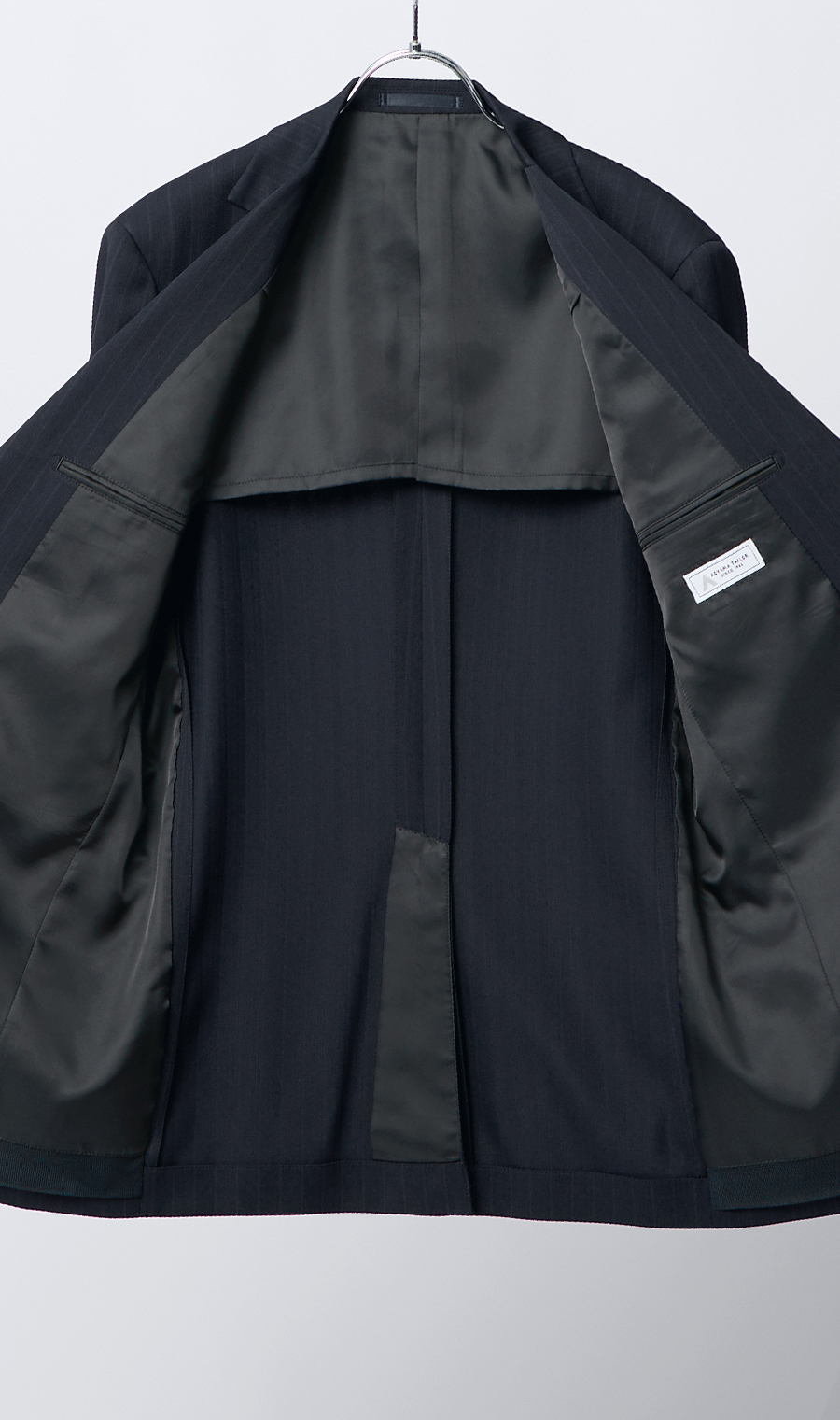 スタイリッシュスーツ【ウォッシャブル】 ネイビー 体型:YA体(スリム型),号数（身長）:3号(160cm)