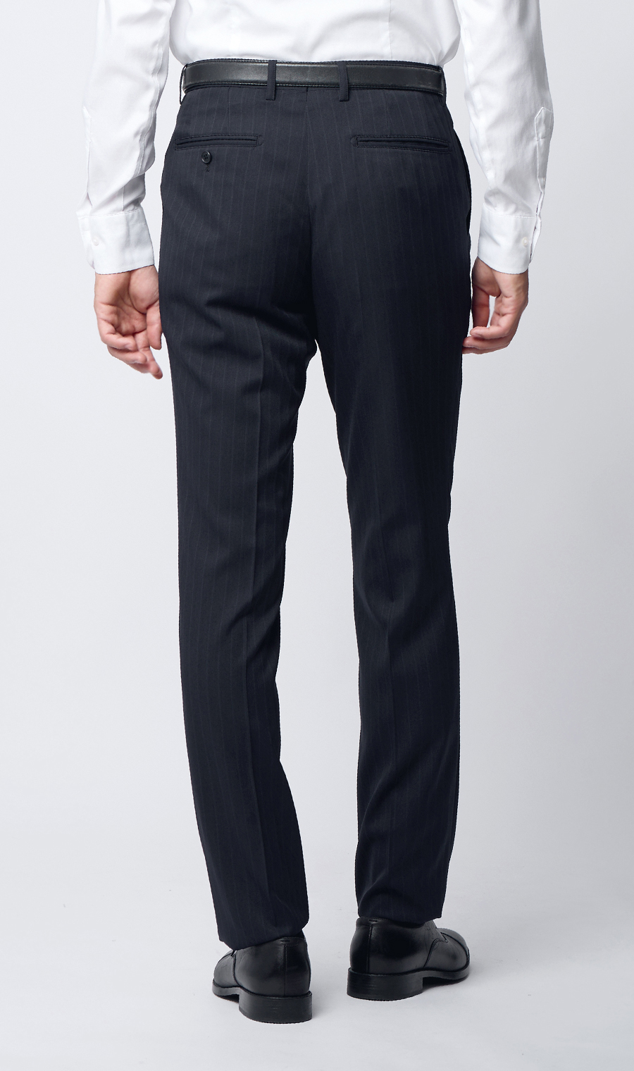 スタイリッシュスーツ【ウォッシャブル】 ネイビー 体型:YA体(スリム型),号数（身長）:3号(160cm)