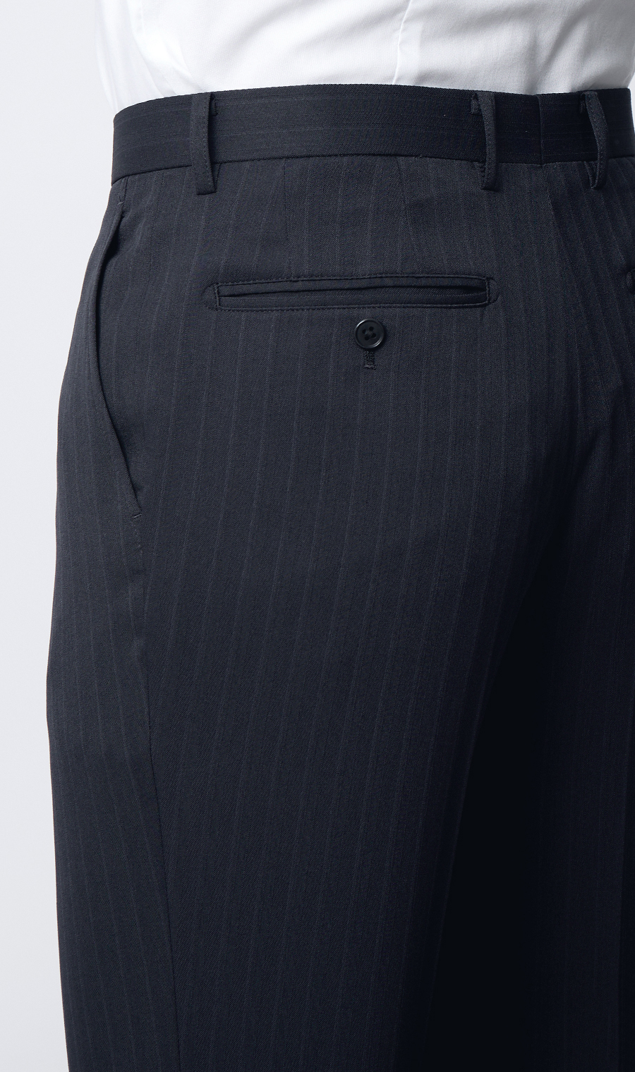 スタイリッシュスーツ【ウォッシャブル】 ネイビー 体型:YA体(スリム型),号数（身長）:3号(160cm)