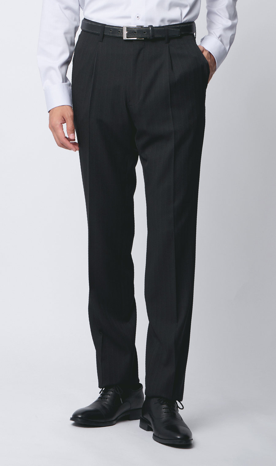 スタイリッシュスーツ【ウォッシャブル】 ブラック 体型:YA体(スリム型),号数（身長）:3号(160cm)