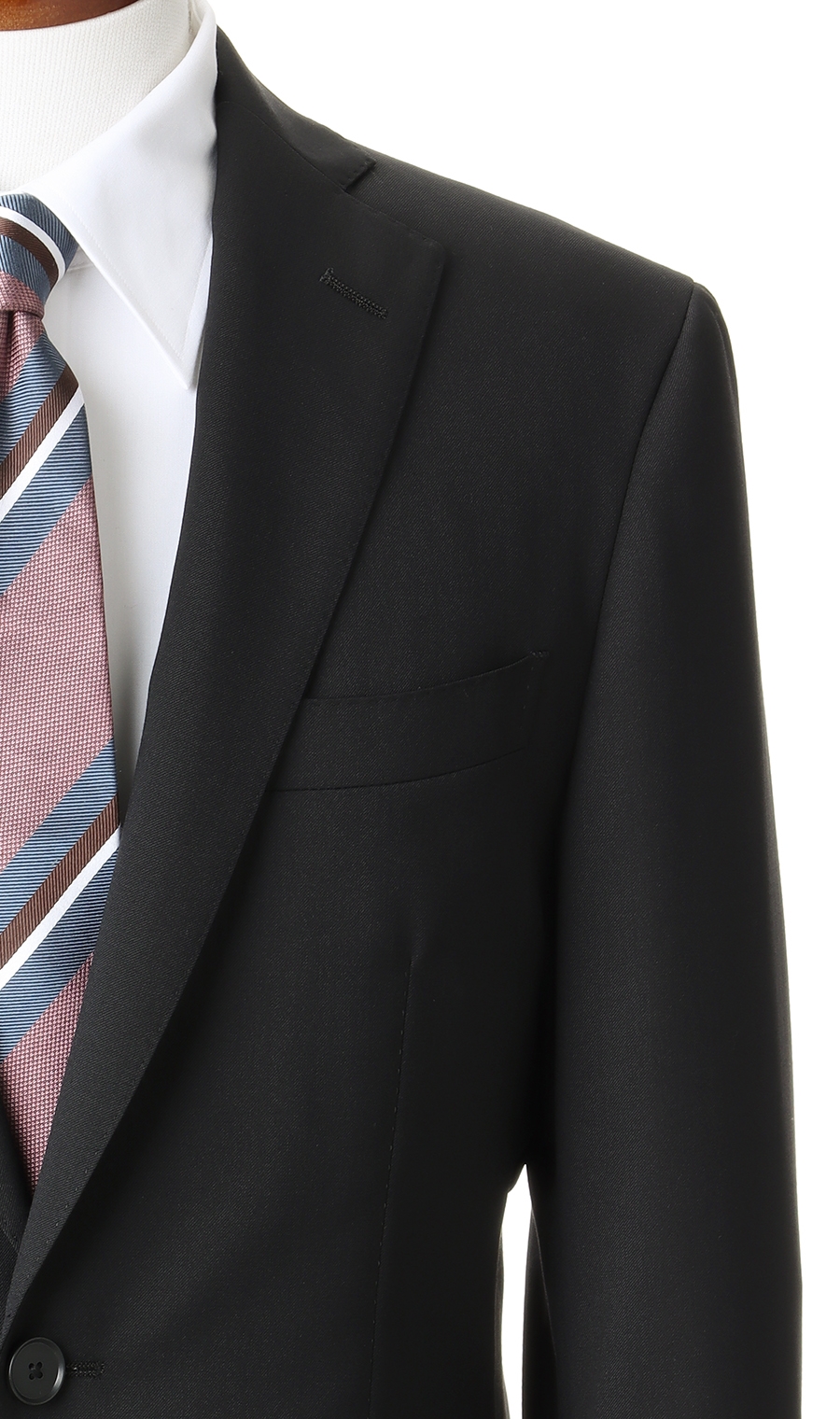 スタイリッシュスーツ《黒無地》《就活》 ブラック 体型:K体(大きいサイズ),号数（身長）:7号(180cm)