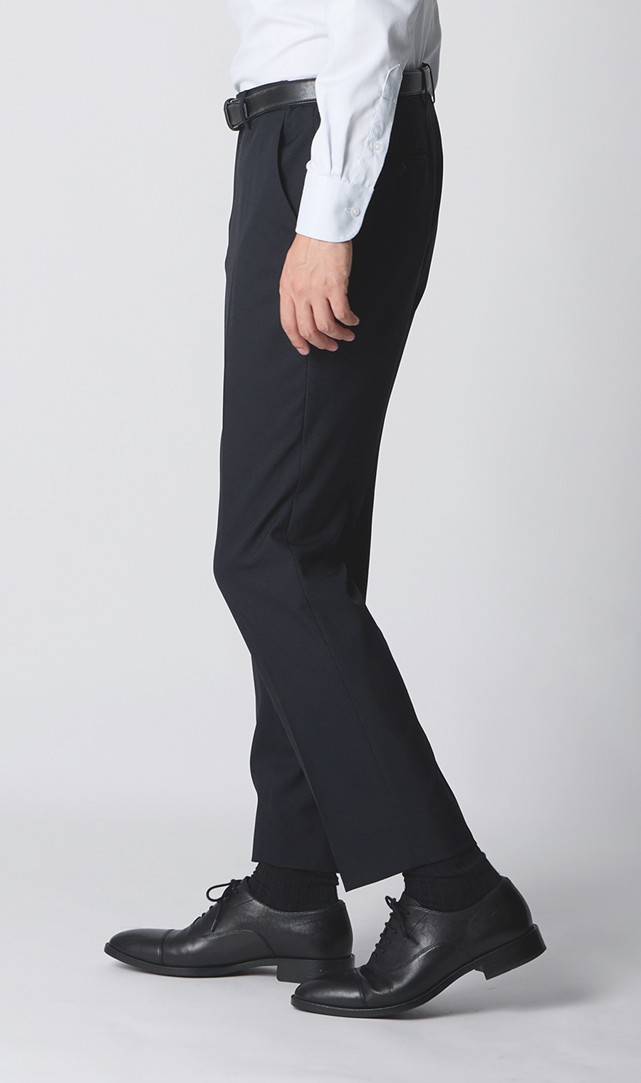 【みんなのスーツ】スタイリッシュスーツ ネイビー SS