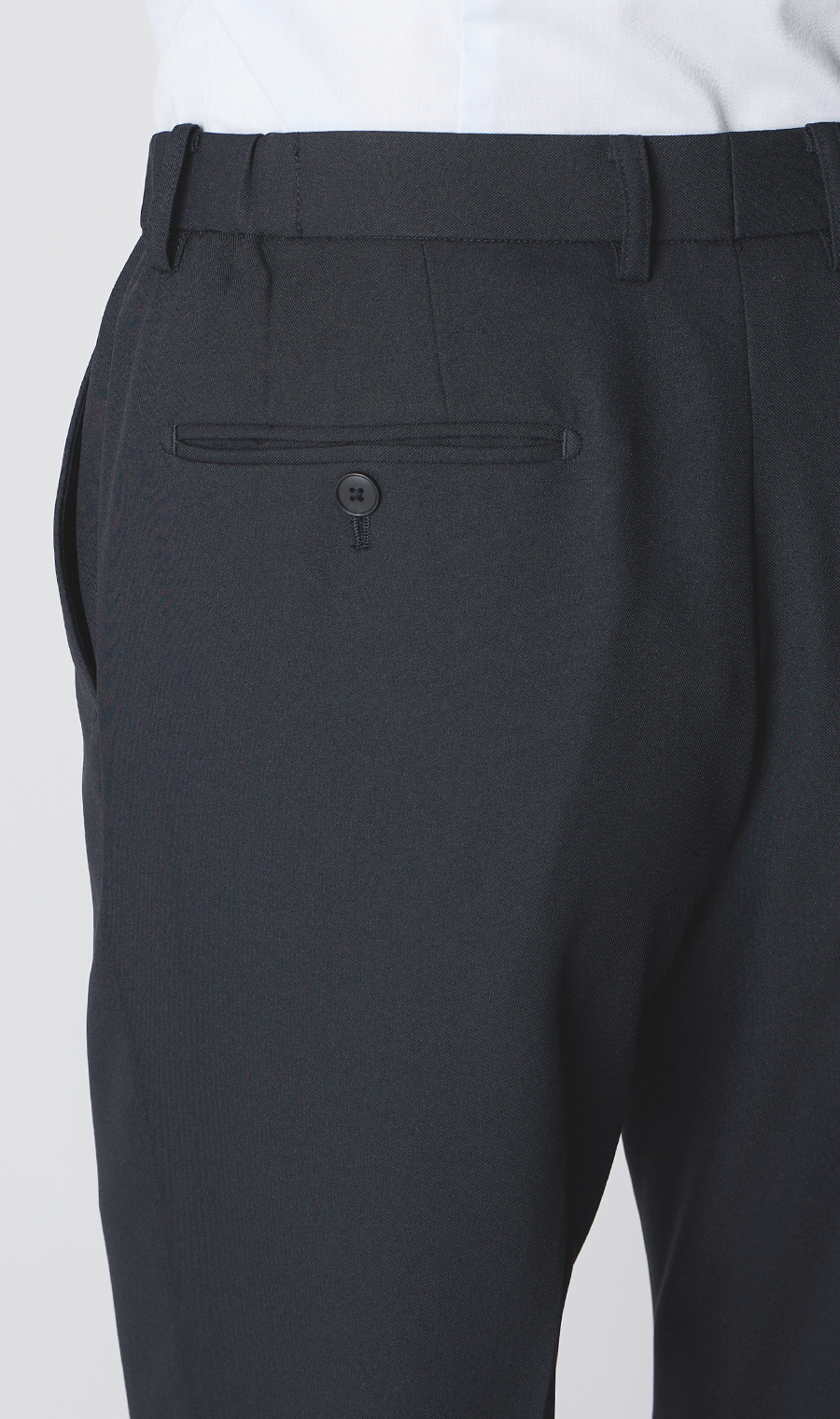 【みんなのスーツ】スタイリッシュスーツ ネイビー SS