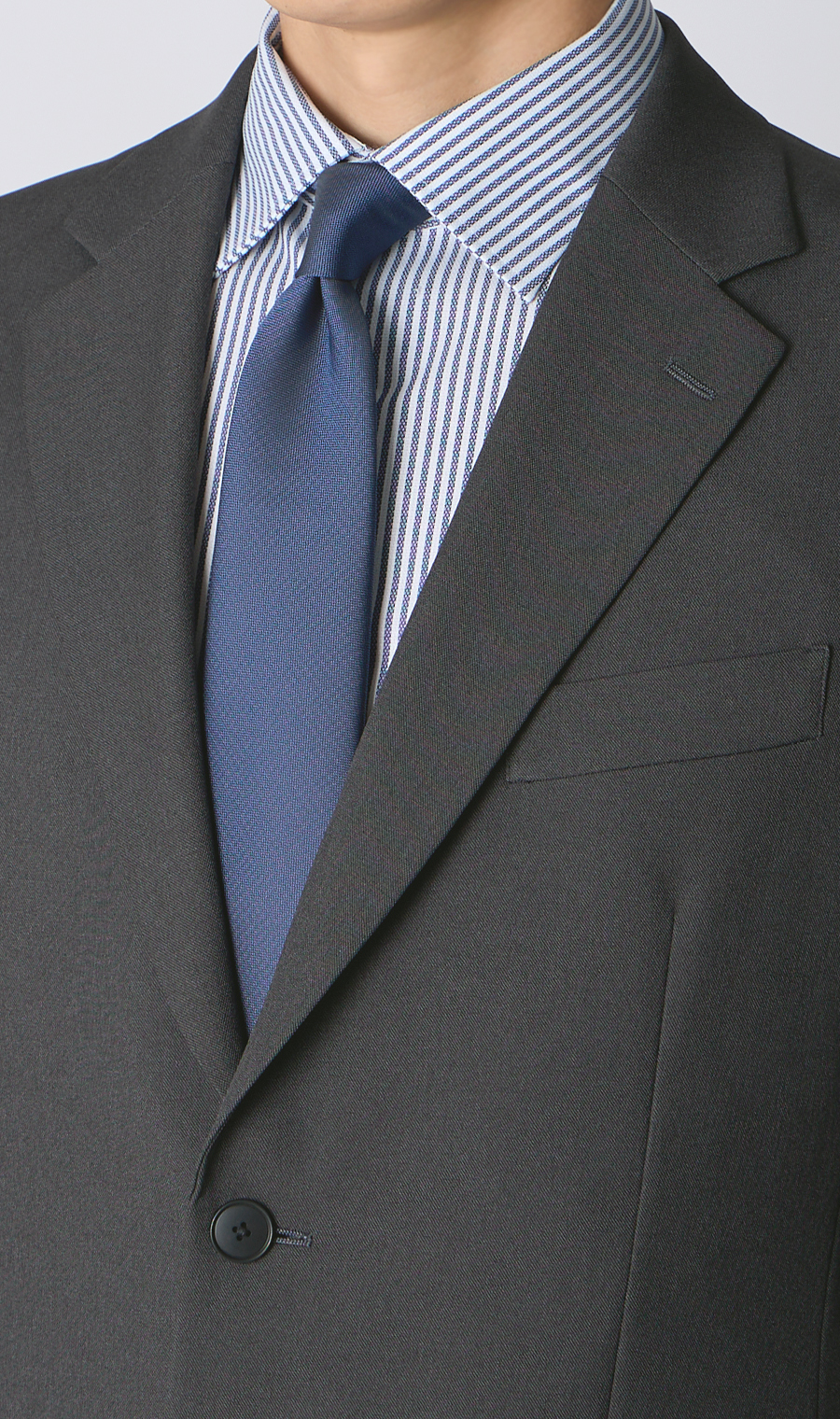 【みんなのスーツ】スタイリッシュスーツ チャコール SS