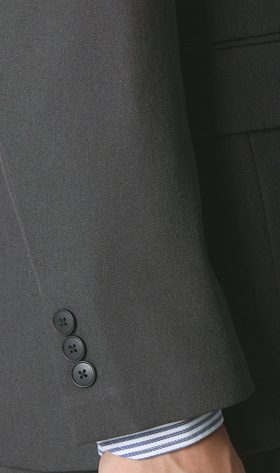 【みんなのスーツ】スタイリッシュスーツ チャコール SS