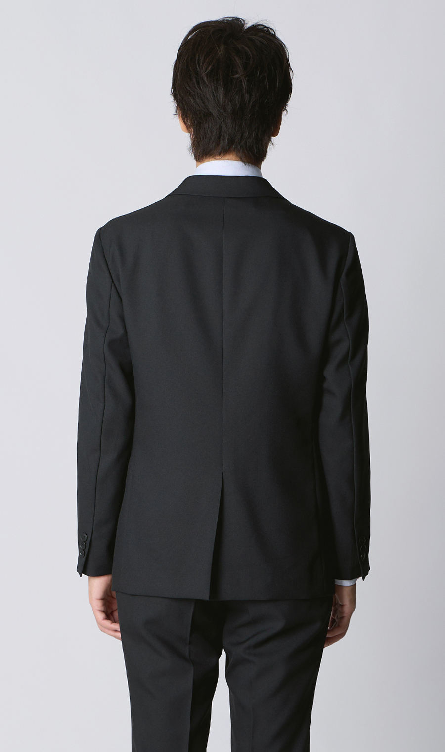 【みんなのスーツ】スタイリッシュスーツ ブラック SS