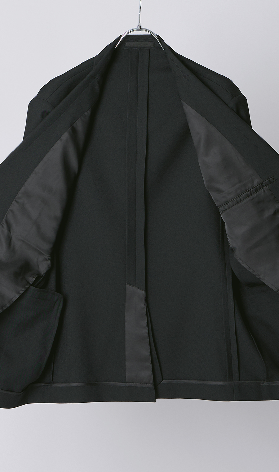 【みんなのスーツ】スタイリッシュスーツ ブラック SS