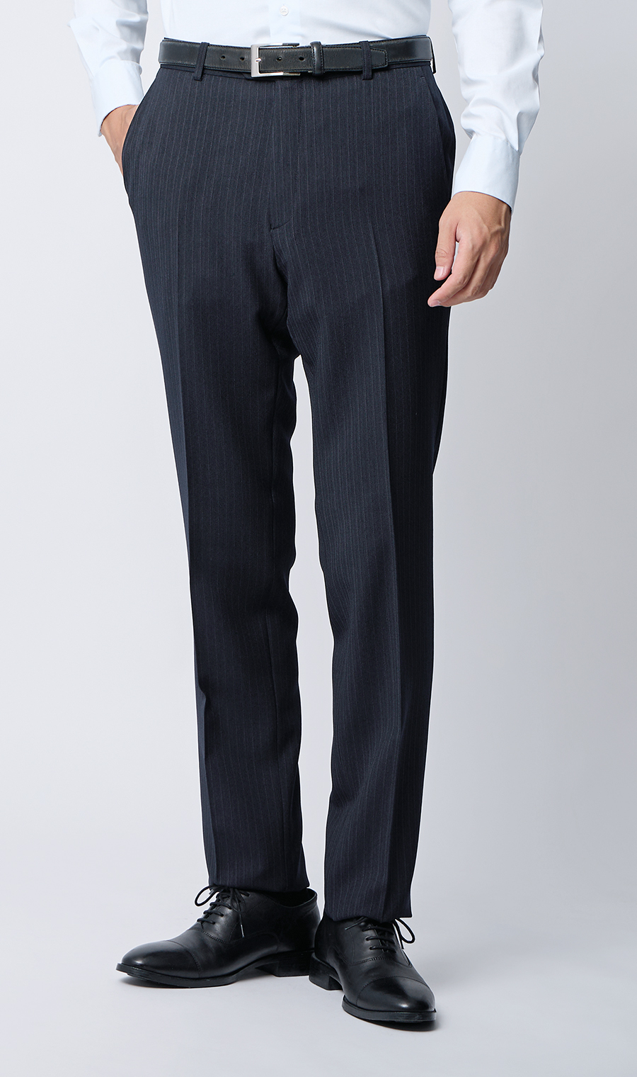 スタイリッシュスーツ【肩くるしくないスーツ】【Plastics Smart】 ネイビー 体型:YA体(スリム型),号数(身長):3号(160cm)