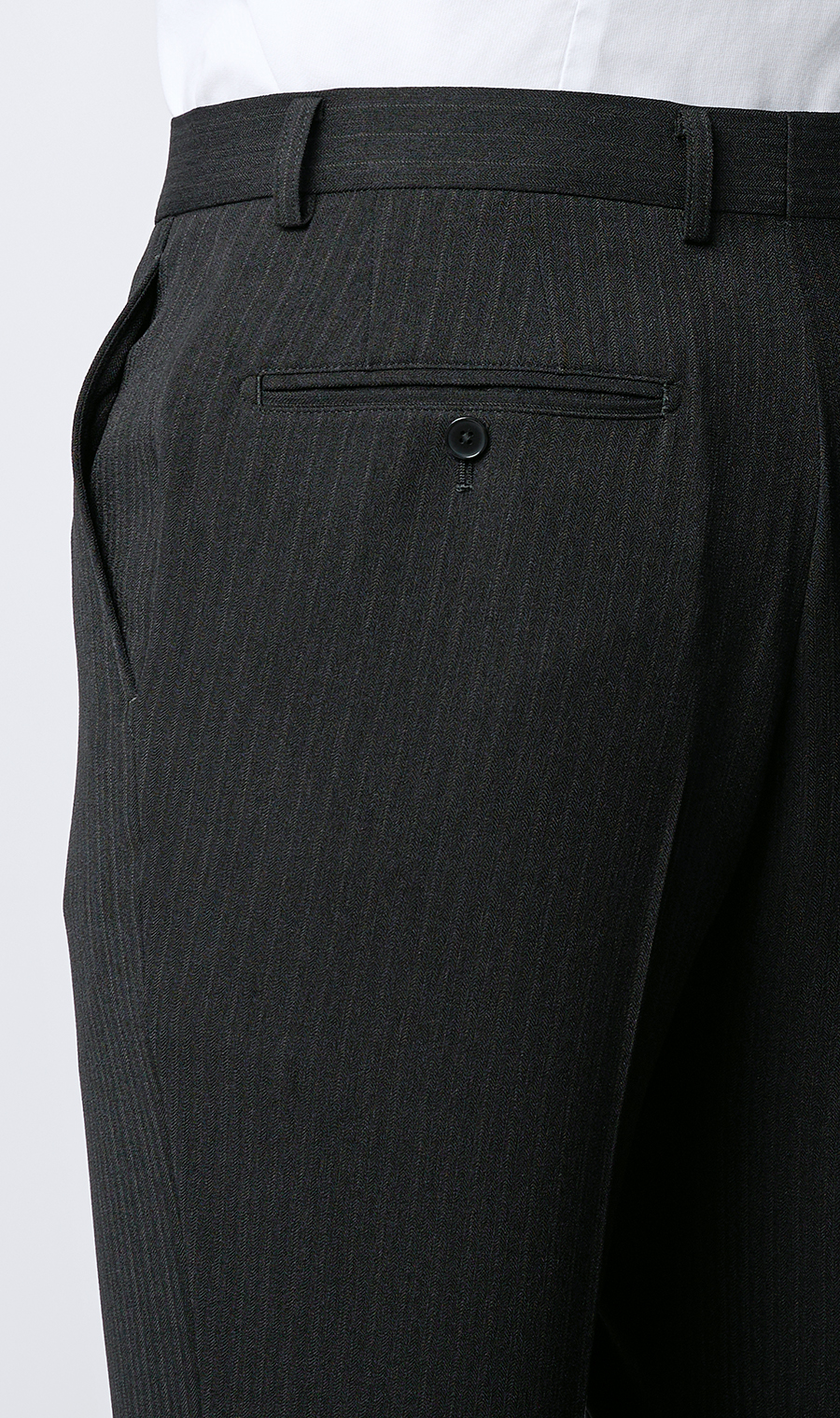 スタイリッシュスーツ【肩くるしくないスーツ】【Plastics Smart】 ブラック 体型:YA体(スリム型),号数（身長）:3号(160cm)