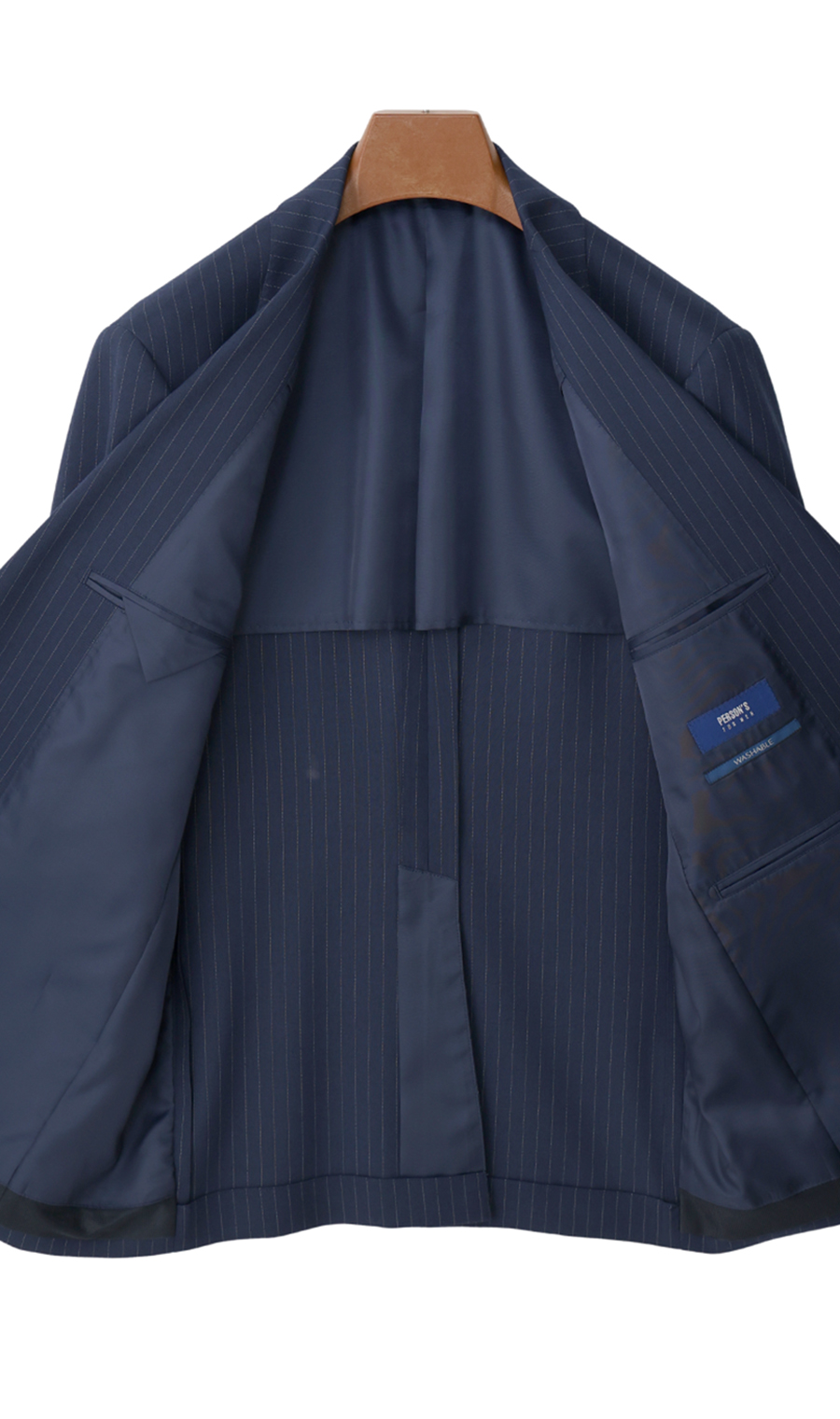 スタイリッシュスーツ【肩くるしくないスーツ】【Plastics Smart】 ブルー 体型:YA体(スリム型),号数（身長）:3号(160cm)