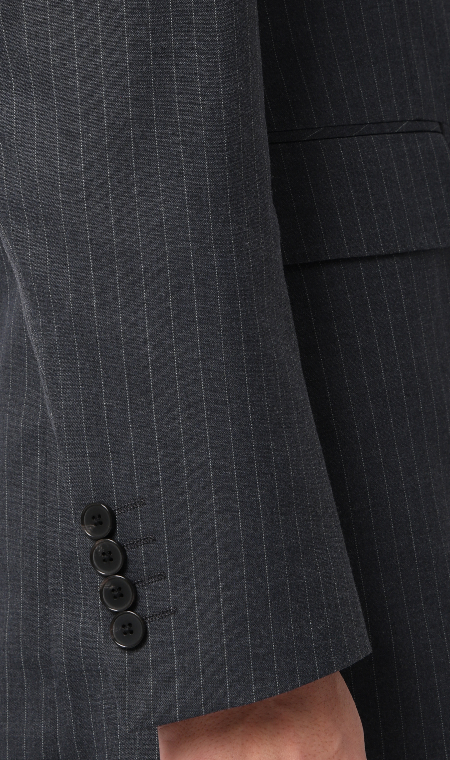 スタイリッシュスーツ【肩くるしくないスーツ】【Plastics Smart】 グレー 体型:YA体(スリム型),号数(身長):3号(160cm)