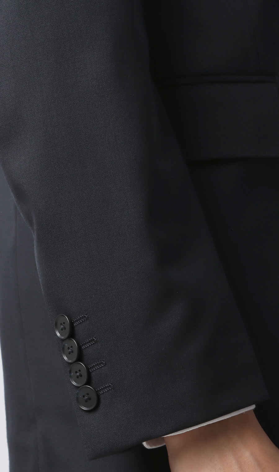 スタイリッシュスーツ【就活】【Plastics Smart】 ネイビー 体型:YA体(スリム型),号数（身長）:3号(160cm)