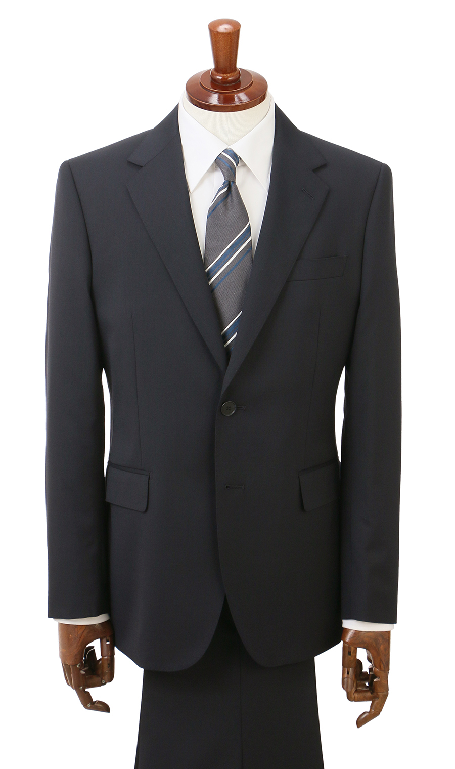 スタイリッシュスーツ【就活】【Plastics Smart】 ネイビー 体型:YA体(スリム型),号数（身長）:3号(160cm)