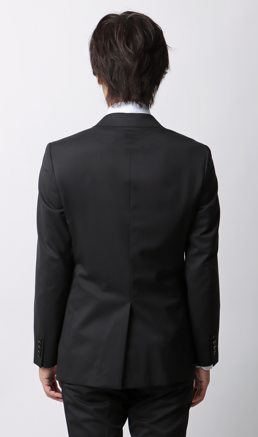 スタイリッシュスーツ【就活】【Plastics Smart】 ブラック 体型:YA体(スリム型),号数（身長）:3号(160cm)