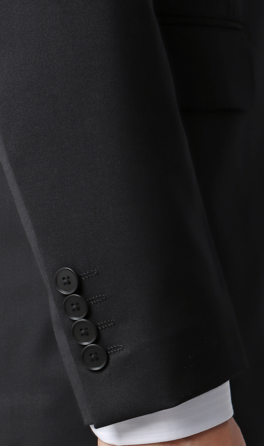 スタイリッシュスーツ【就活】【Plastics Smart】 ブラック 体型:YA体(スリム型),号数（身長）:3号(160cm)