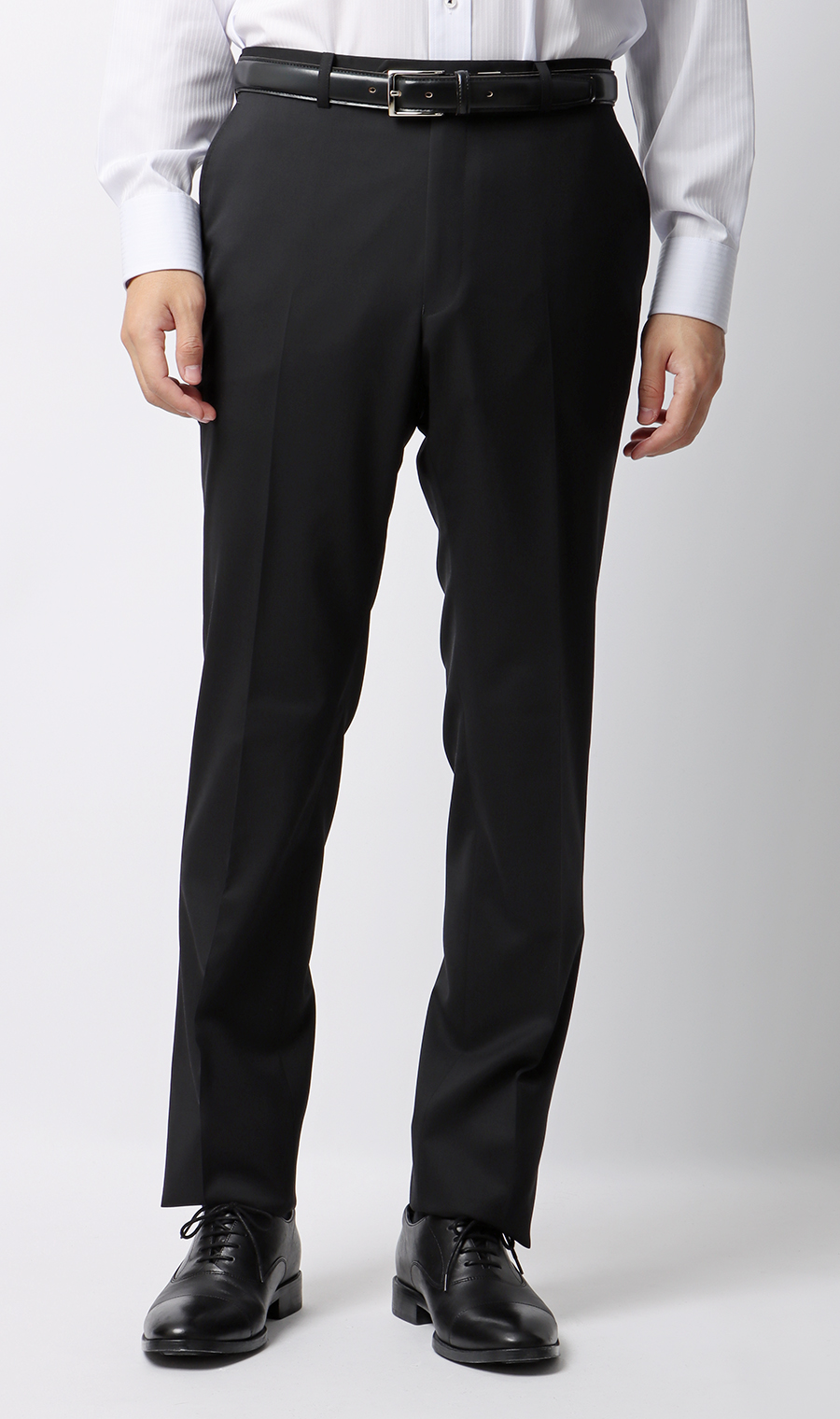 スタイリッシュスーツ【就活】【Plastics Smart】 ブラック 体型:YA体(スリム型),号数（身長）:3号(160cm)