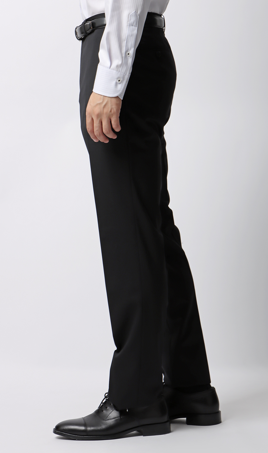 スタイリッシュスーツ【就活】【Plastics Smart】 ブラック 体型:YA体(スリム型),号数（身長）:3号(160cm)