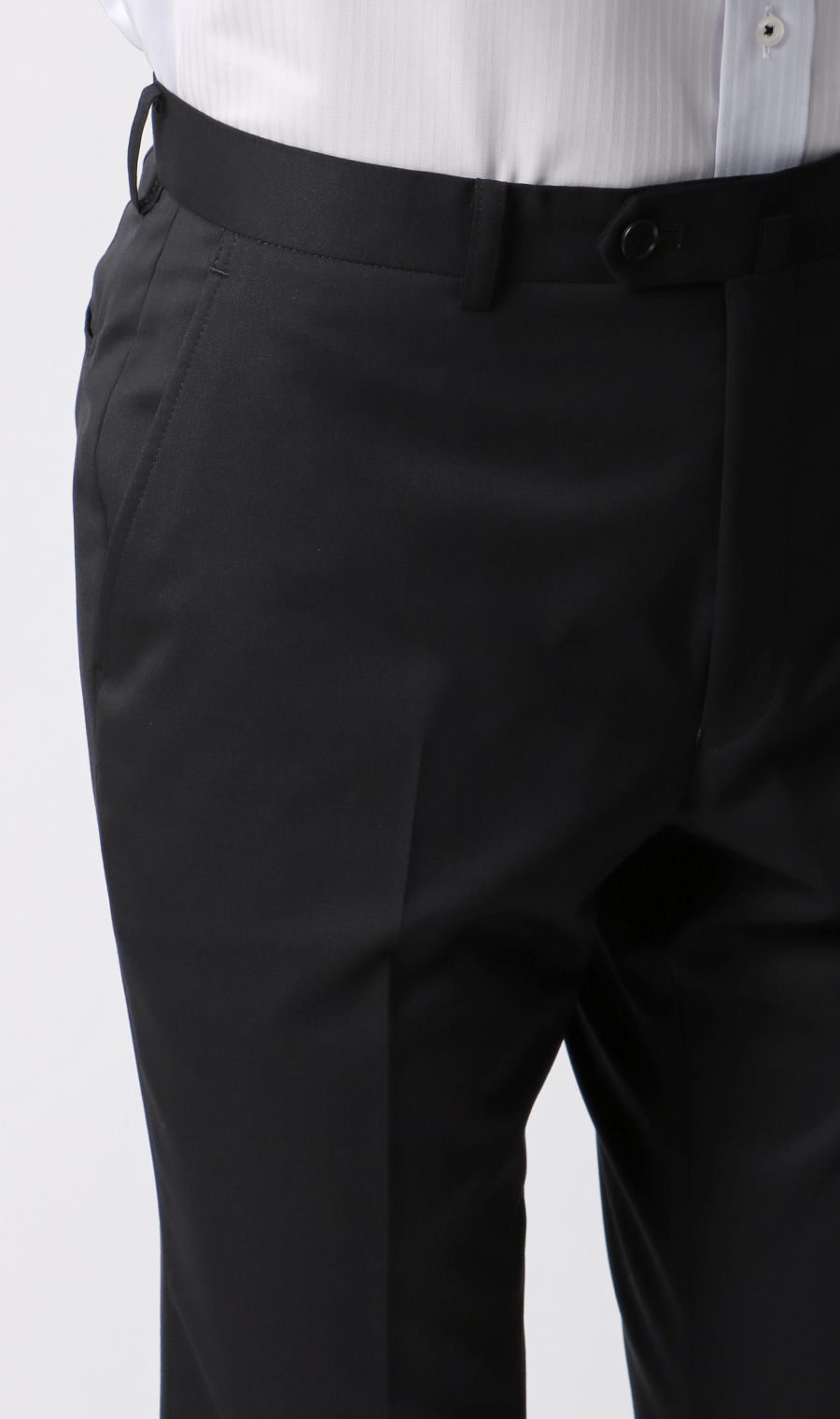 スタイリッシュスーツ【就活】【Plastics Smart】 ブラック 体型:YA体(スリム型),号数（身長）:3号(160cm)