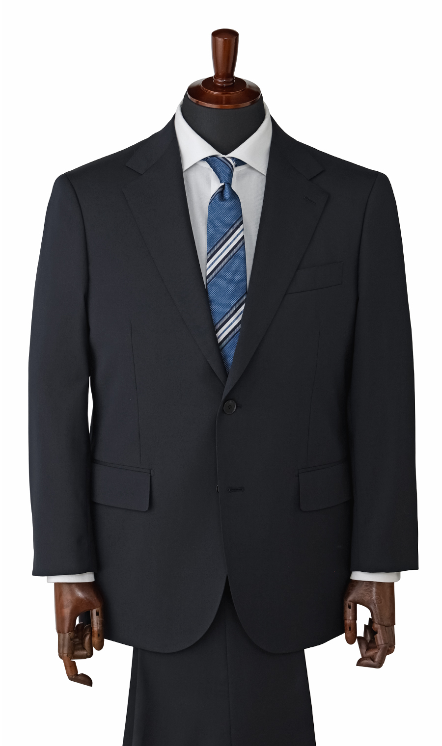 スタイリッシュスーツ【キング＆トール】【就活】【Plastics Smart】 ネイビー 体型:E体(大きいサイズ),号数（身長）:4号(165cm)