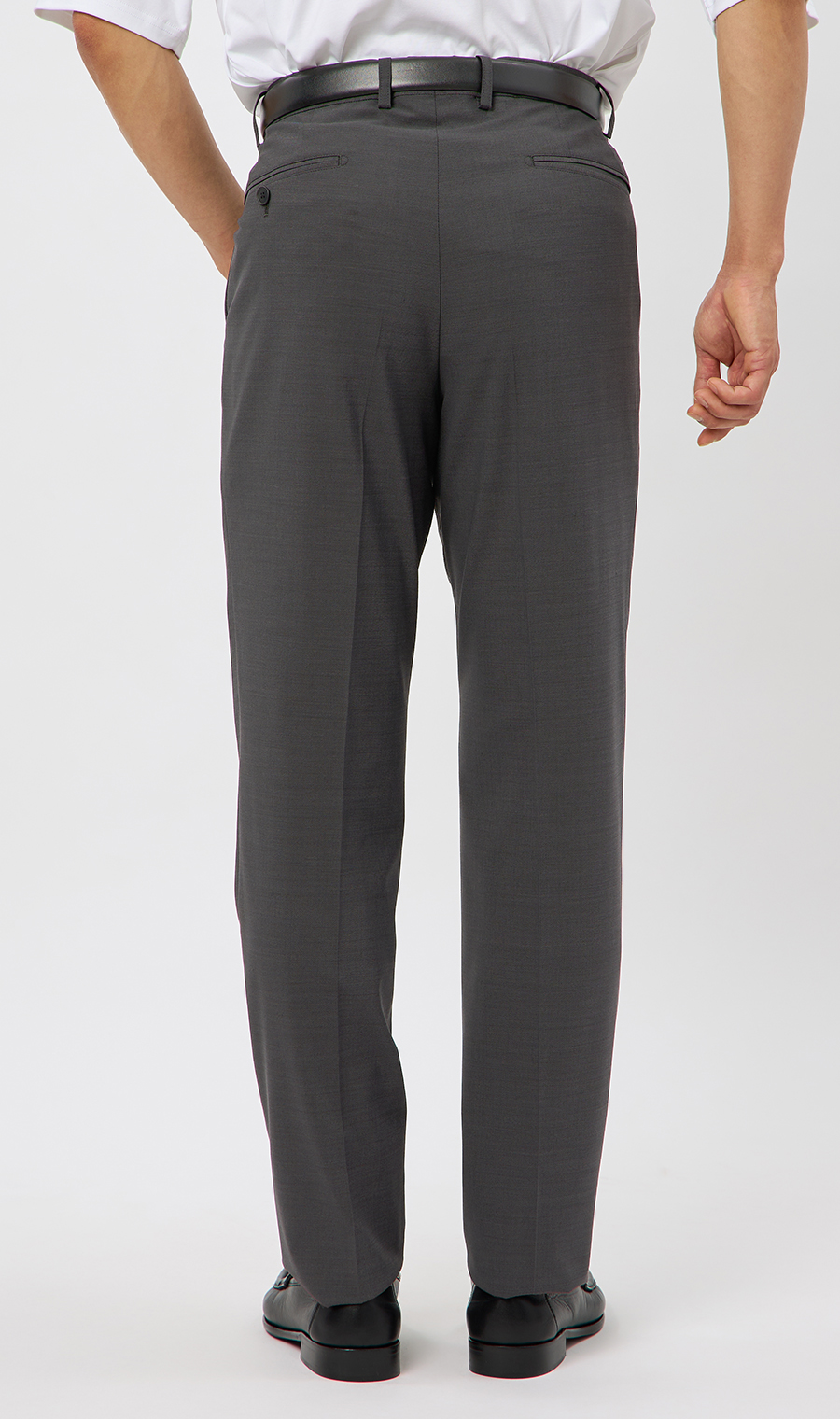 スタイリッシュスーツ【#すごスーツ】【清涼】【Plastics Smart】 グレー 体型:YA体(スリム型),号数(身長):4号(165cm)