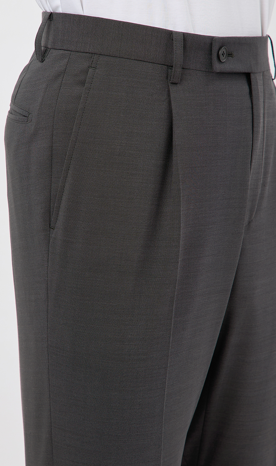 スタイリッシュスーツ【#すごスーツ】【清涼】【Plastics Smart】 グレー 体型:YA体(スリム型),号数(身長):4号(165cm)