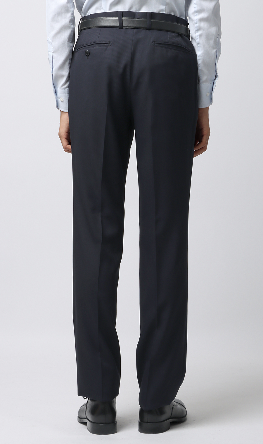 スタイリッシュスーツ【ウォッシャブル】 ネイビー 体型:YA体(スリム型),号数（身長）:3号(160cm)