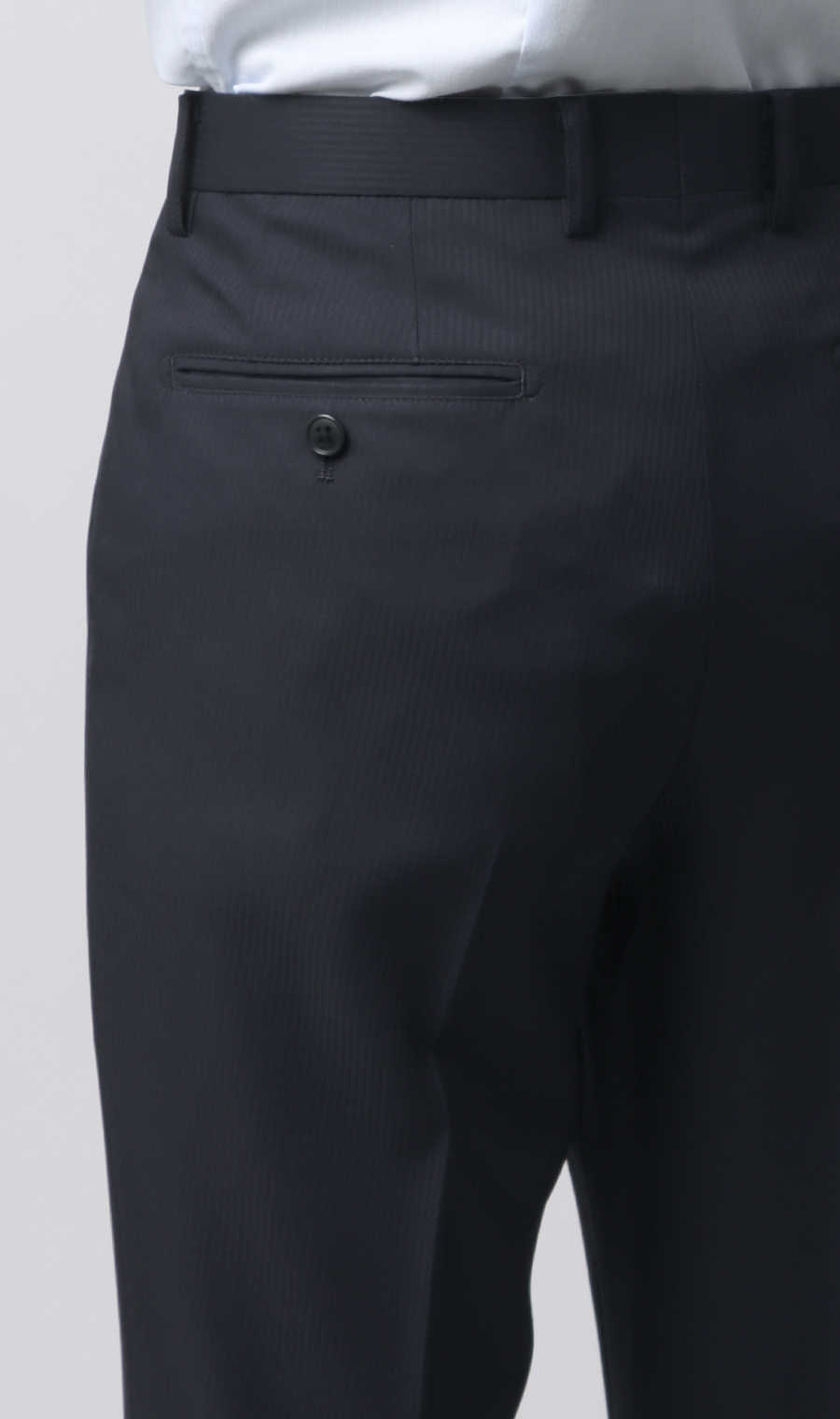 スタイリッシュスーツ【ウォッシャブル】 ネイビー 体型:YA体(スリム型),号数（身長）:3号(160cm)